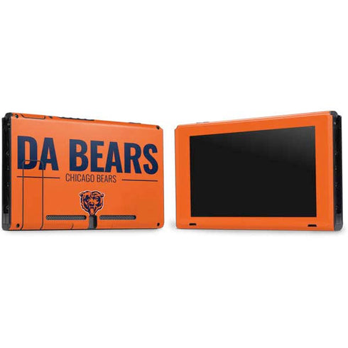 NFL Chicago Bears Team Motto Nintendo Switch Bundle Skin