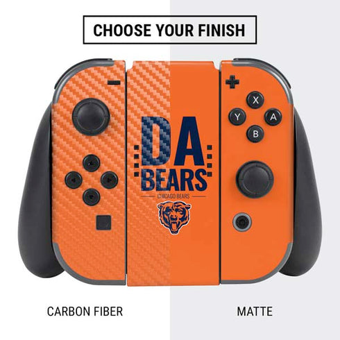 NFL Chicago Bears Team Motto Nintendo Switch Bundle Skin