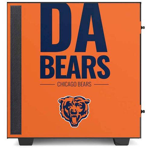 NFL Chicago Bears Team Motto NZXT H510 Compact ATX Mid-Tower Case Skin