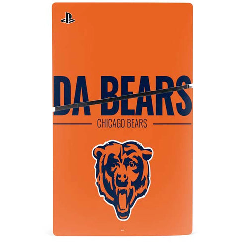 NFL Chicago Bears Team Motto PS5 Slim Disk Bundle Skin