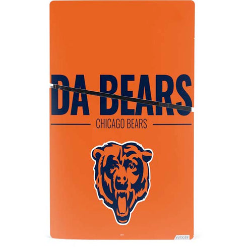 NFL Chicago Bears Team Motto PS5 Slim Digital Edition Console Skin
