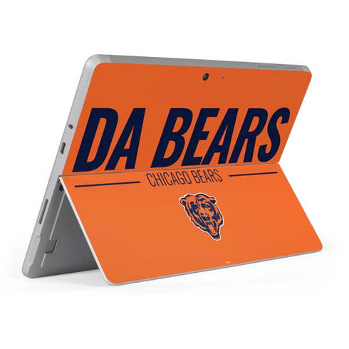 NFL Chicago Bears Team Motto Surface Go Skin