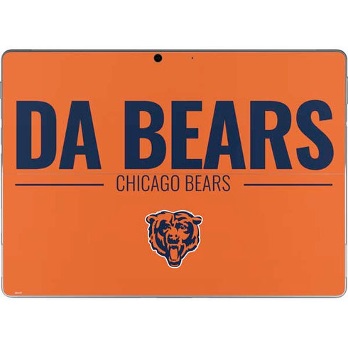 NFL Chicago Bears Team Motto Surface Pro 9 Skin
