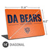 NFL Chicago Bears Team Motto Universal Laptop 14in (11.4 x 8.2in) Skin