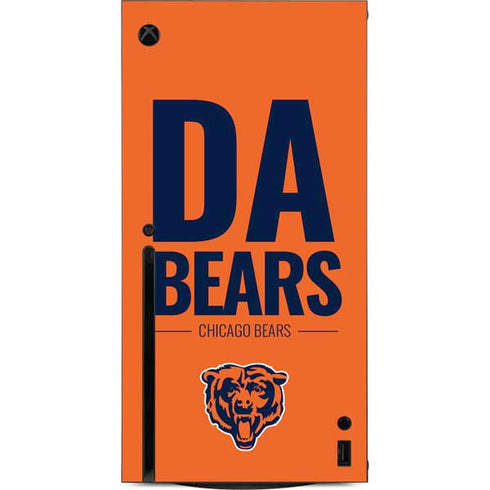NFL Chicago Bears Team Motto Xbox Series X Console Skin