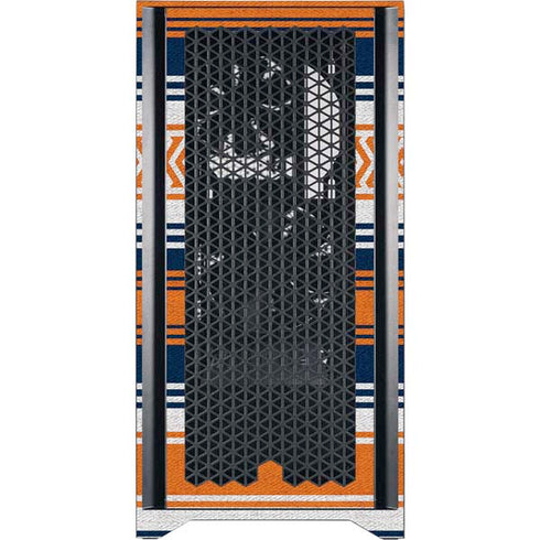 NFL Chicago Bears Trailblazer Corsair 4000D Tempered Glass Mid-Tower ATX Case Skin