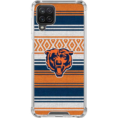 NFL Chicago Bears Trailblazer Galaxy A12 Clear Case