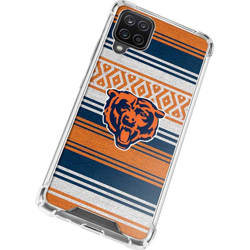 NFL Chicago Bears Trailblazer Galaxy A12 Clear Case