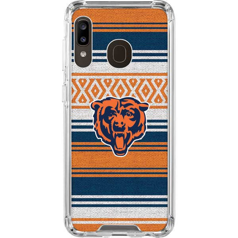 NFL Chicago Bears Trailblazer Galaxy A30 Clear Case