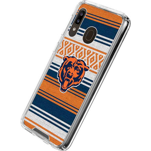 NFL Chicago Bears Trailblazer Galaxy A30 Clear Case