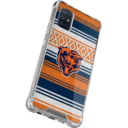 NFL Chicago Bears Trailblazer Galaxy A71 5G Clear Case