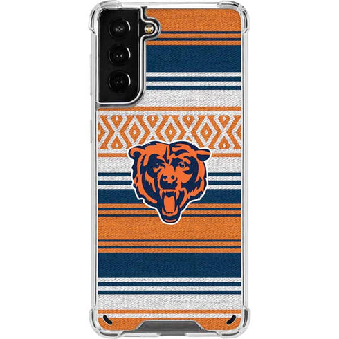 NFL Chicago Bears Trailblazer Galaxy S21 Plus 5G Clear Case