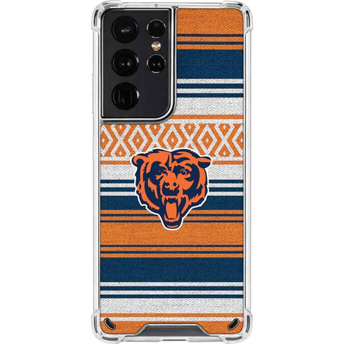NFL Chicago Bears Trailblazer Galaxy S21 Ultra 5G Clear Case