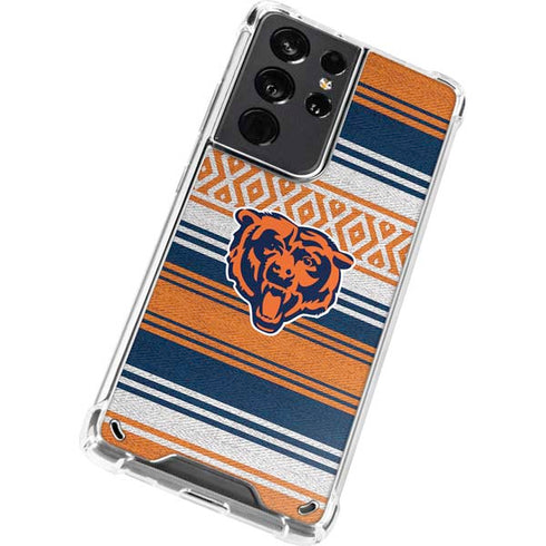 NFL Chicago Bears Trailblazer Galaxy S21 Ultra 5G Clear Case