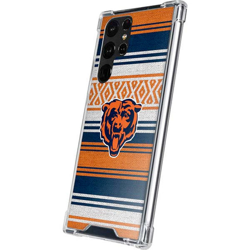 NFL Chicago Bears Trailblazer Galaxy S22 Ultra Clear Case