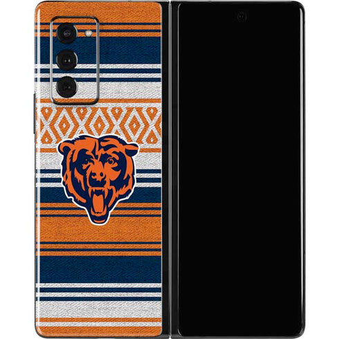 NFL Chicago Bears Trailblazer Galaxy Z Fold2 5G Skin