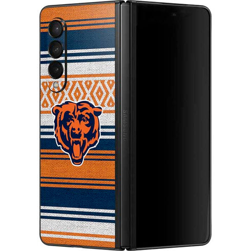 NFL Chicago Bears Trailblazer Galaxy Z Fold3 5G Skin