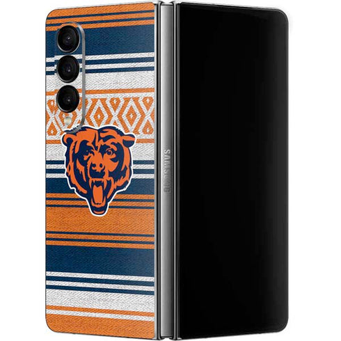 NFL Chicago Bears Trailblazer Galaxy Z Fold4 5G Skin