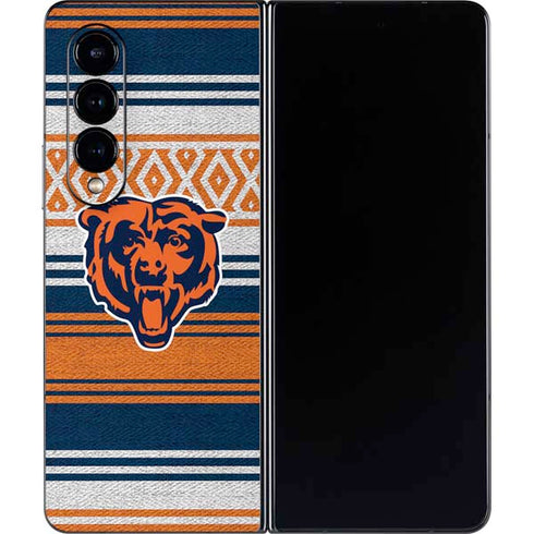 NFL Chicago Bears Trailblazer Galaxy Z Fold4 5G Skin