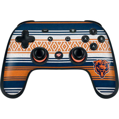 NFL Chicago Bears Trailblazer Google Stadia Controller Skin