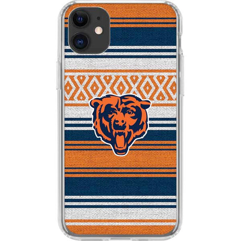 NFL Chicago Bears Trailblazer iPhone 11 Clear Case