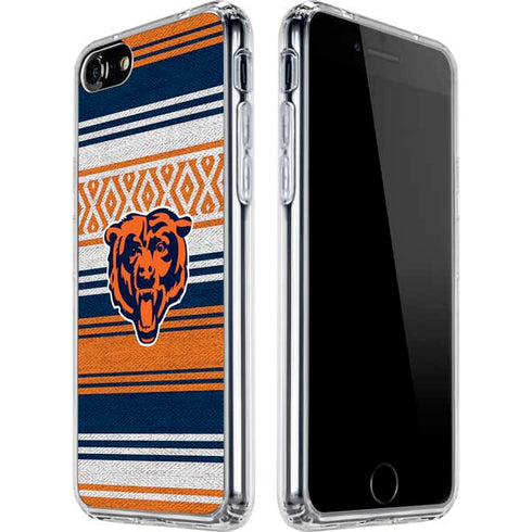 NFL Chicago Bears Trailblazer iPhone SE (2nd & 3rd Gen) Clear Case