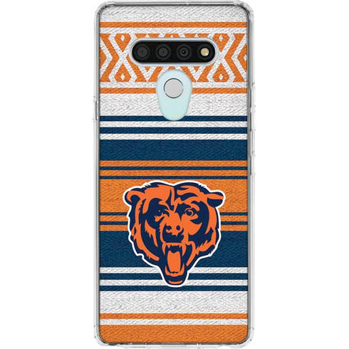 NFL Chicago Bears Trailblazer LG Stylo 6 Clear Case