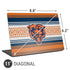 NFL Chicago Bears Trailblazer Universal Laptop 11in (8.8 x 6.2in) Skin