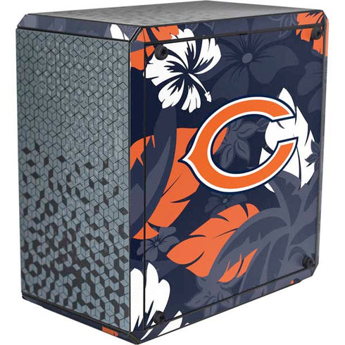 NFL Chicago Bears Tropical Print Cooler Master MasterBox Q300L Mini Tower Skin