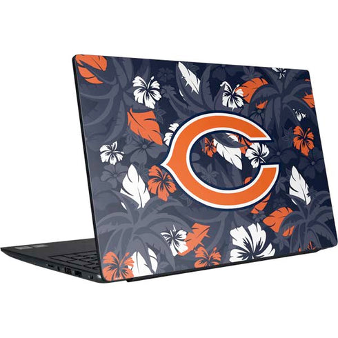 NFL Chicago Bears Tropical Print Dell Vostro Skin