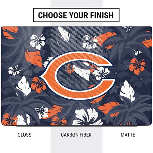 NFL Chicago Bears Tropical Print Dell Vostro Skin