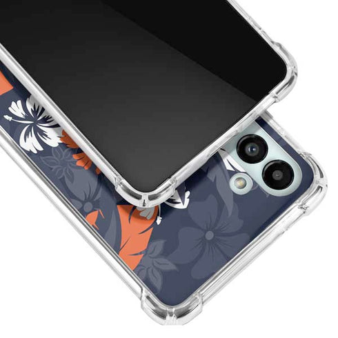 NFL Chicago Bears Tropical Print Galaxy A13 5G Clear Case