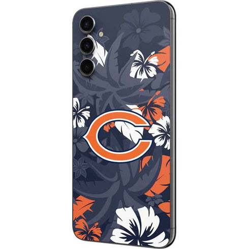 NFL Chicago Bears Tropical Print Galaxy A14 5G Skin