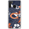NFL Chicago Bears Tropical Print Galaxy A21 Clear Case