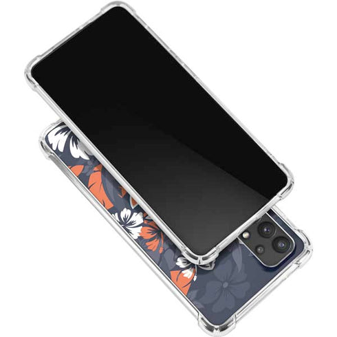 NFL Chicago Bears Tropical Print Galaxy A32 5G Clear Case