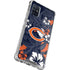 NFL Chicago Bears Tropical Print Galaxy A71 5G Clear Case
