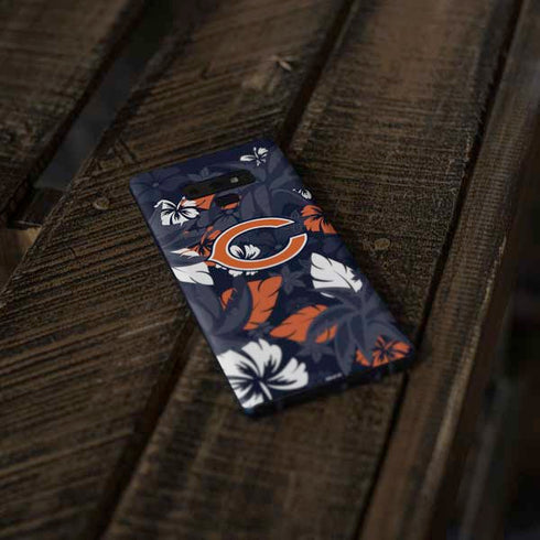 NFL Chicago Bears Tropical Print Galaxy Note 9 Skin