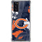NFL Chicago Bears Tropical Print Galaxy Note20 5G Clear Case