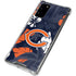 NFL Chicago Bears Tropical Print Galaxy Note20 5G Clear Case