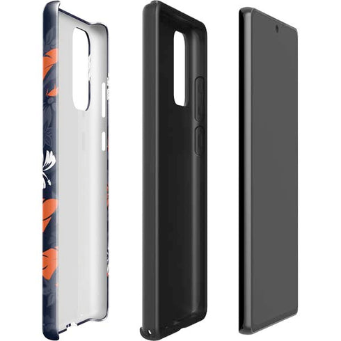 NFL Chicago Bears Tropical Print Galaxy Note20 5G Pro Case