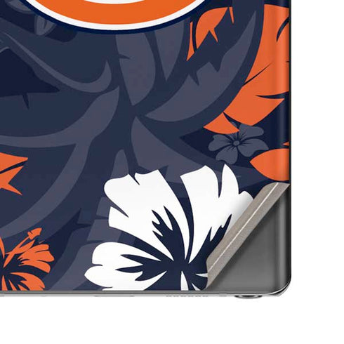 NFL Chicago Bears Tropical Print Galaxy Note20 5G Skin