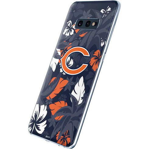 NFL Chicago Bears Tropical Print Galaxy S10e Skin