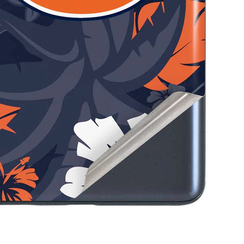 NFL Chicago Bears Tropical Print Galaxy S20 Fan Edition Skin
