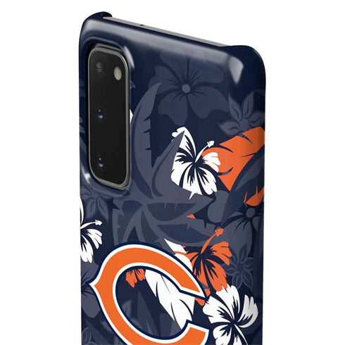 NFL Chicago Bears Tropical Print Galaxy S20 Lite Case
