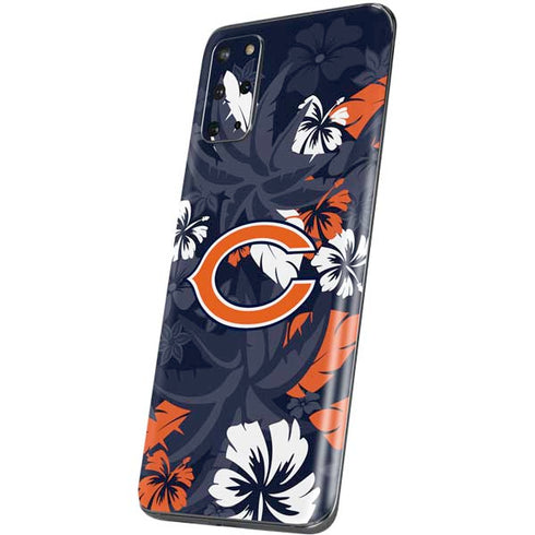 NFL Chicago Bears Tropical Print Galaxy S20 Plus Skin