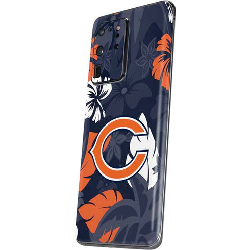 NFL Chicago Bears Tropical Print Galaxy S20 Ultra 5G Skin