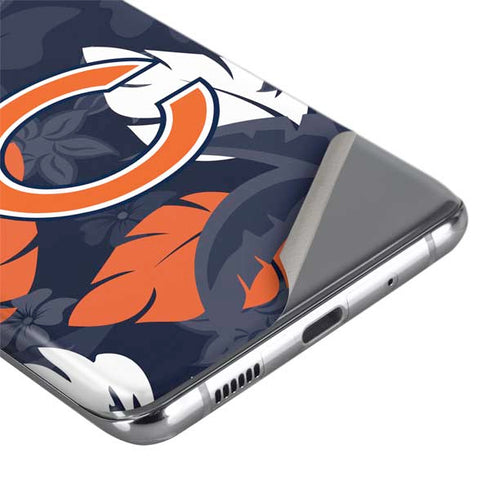 NFL Chicago Bears Tropical Print Galaxy S20 Ultra 5G Skin