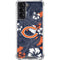NFL Chicago Bears Tropical Print Galaxy S21 5G Clear Case