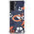 NFL Chicago Bears Tropical Print Galaxy S21 5G Clear Case