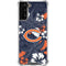 NFL Chicago Bears Tropical Print Galaxy S21 FE Clear Case